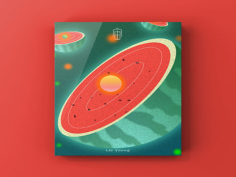 夏天！（个人主页-ZNDU0OTQ3NDQ=） - 创作习作 - 站酷设计师雷欧阳Young原创素材 - 站酷ZCOOL