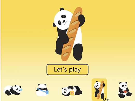 熊猫芝芝多（个人主页-ZNjY1MjczMjA=） - 商业插画 - 站酷设计师菜包池原创素材 - 站酷ZCOOL