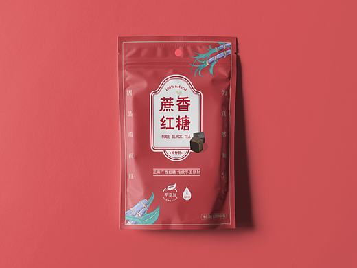 蔗香红糖包装