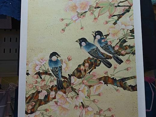 工笔花鸟画 