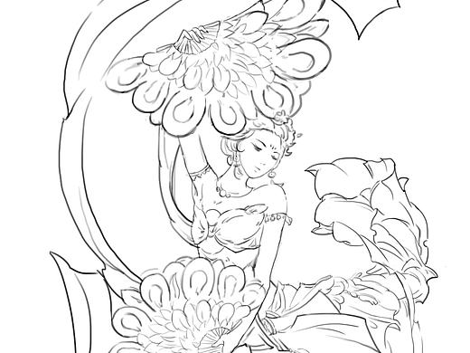 手繪線稿（個人主頁-ZMjA4NjMxNjg=） - 創(chuàng)作習(xí)作 - 站酷設(shè)計師momoko0824原創(chuàng)素材 - 站酷ZCOOL