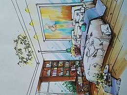 室内手绘效果图