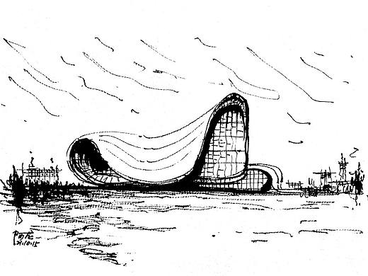 建筑速写