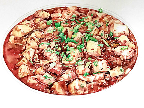 麻婆豆腐，麻辣开胃又下饭，亲要来一碗吗？