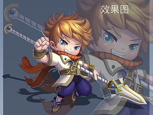 长枪少年