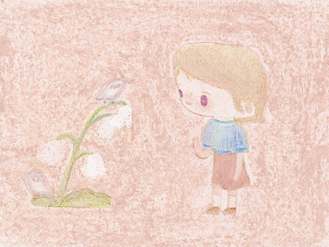 综合材料插画