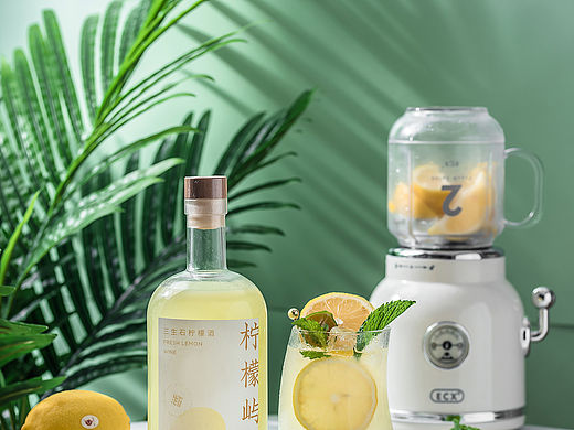 柠檬酒/果酒拍摄