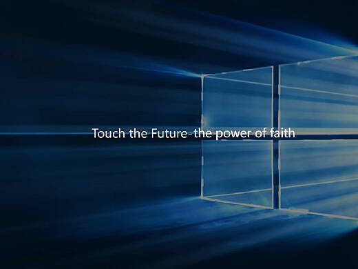 [微软宣传片超燃混剪]Touch the Future-the power of faith