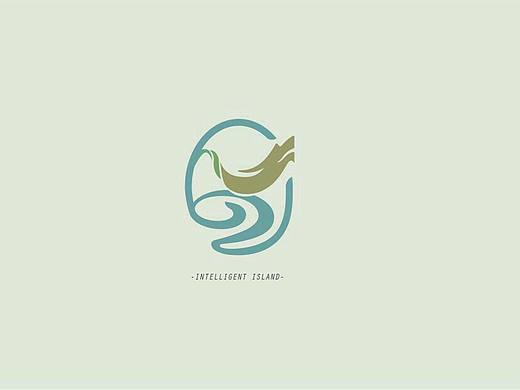 郑东新区智慧岛形象LOGO习作
