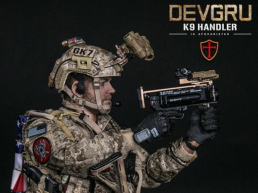 美国海军特种作战发展大队 DEVGRU - K9队员在阿富汗 