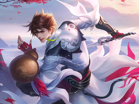 王者荣耀李白同人练习