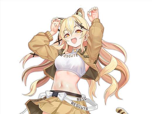 一只猫娘！嗷呜