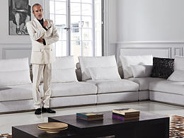 布藝沙發(fā)修圖換景