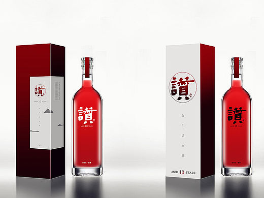 莫拉红 赞酒包装