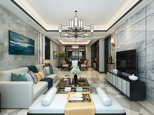 新中式?:construction:（個人主頁-ZMjkyNjA1NjA=） - 建筑/空間 - 站酷設(shè)計師zyjyxxzj原創(chuàng)素材 - 站酷ZCOOL