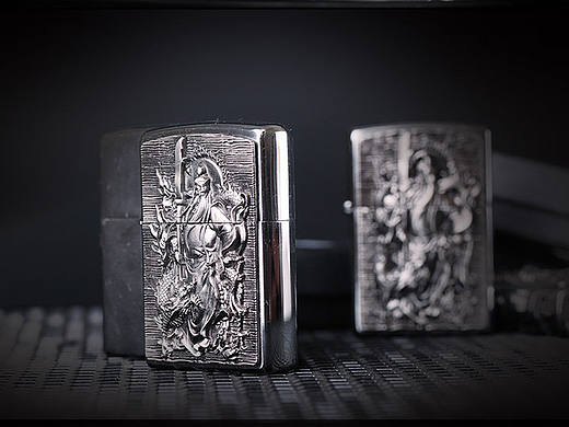 详情-zippo打火机-关公