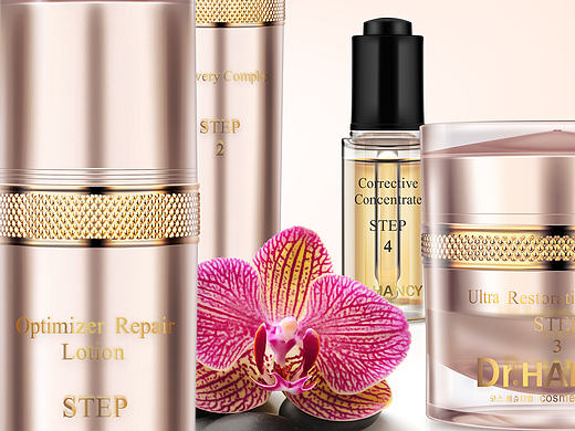 化妆品精修 四件套精修