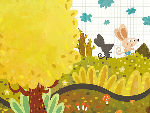 一套绘本部分内页 关于影子