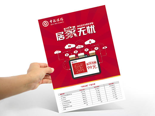 中国银行宣传海报