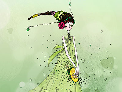 dolly girl（個(gè)人主頁-ZMTUxMTE5MjA=） - 商業(yè)插畫 - 站酷設(shè)計(jì)師宋啟娜原創(chuàng)素材 - 站酷ZCOOL