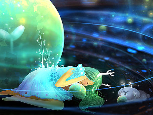 《星空-世界-我》兜豆靓