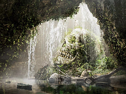 blender山洞场景练习