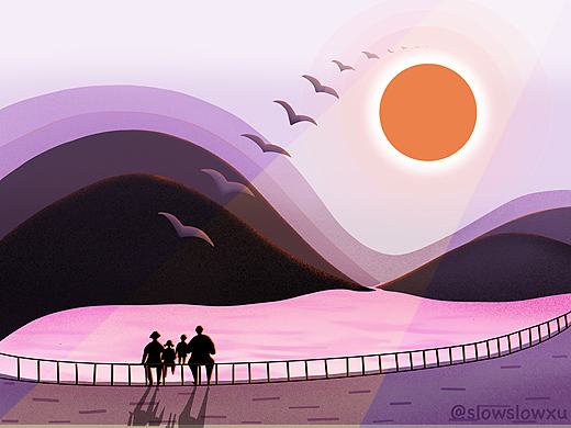 此生有缘，惟愿一起走遍山川湖海，淌过岁月长河（个人主页-ZMzg3MzA5NTY=） - 创作习作 - 站酷设计师徐娘慢慢原创素材 - 站酷ZCOOL