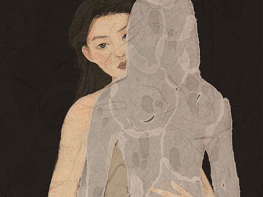 茧（个人主页-ZNDE3MjM1NDg=） - 艺术插画 - 站酷设计师陳CHENSY原创素材 - 站酷ZCOOL