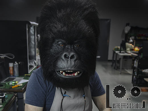 Animatronic 電子機械仿生大猩猩頭(含視頻制作流程)（個人主頁-ZMjE0ODgzMjQ=） - 其他手工藝 - 站酷設(shè)計師光澤作用工作室原創(chuàng)素材 - 站酷ZCOOL