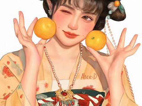 过年了🧨,当然要画个喜庆的啦🏮✨