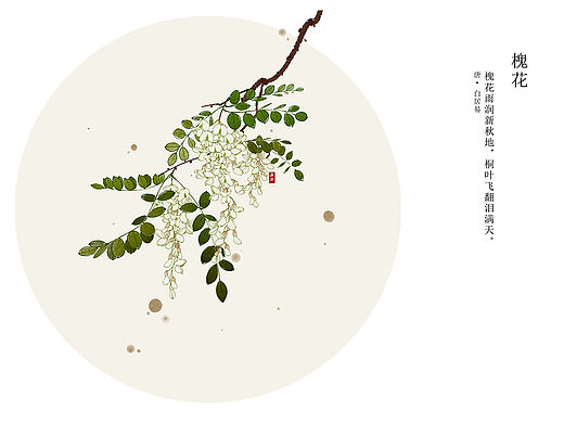  莳花。八
