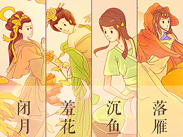 茗茶四美-沉鱼落雁，闭月羞花