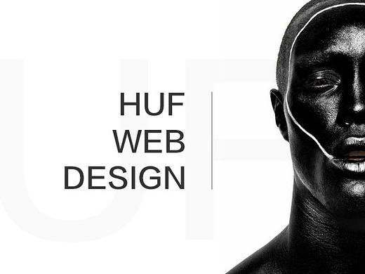 HUF X WEB DESIGN