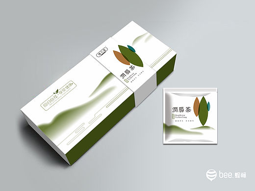 青海豫仁堂润肠茶，养生茶叶包装设计