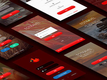 APP 登录注册界面