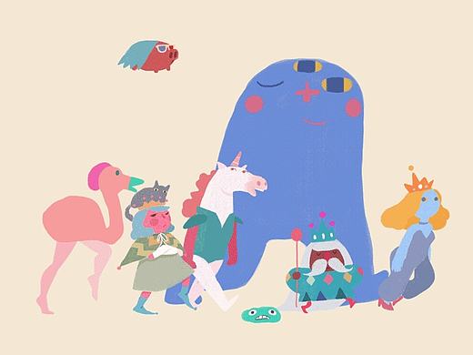 走呀走呀走到我心里来吧（个人主页-ZMTY4MDY5ODg=） - 动画片 - 站酷设计师南瓜匠原创素材 - 站酷ZCOOL