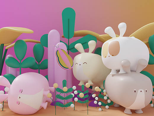 3D作品（个人主页-ZMzI1MTczMTY=） - 场景 - 站酷设计师DTJjiao原创素材 - 站酷ZCOOL