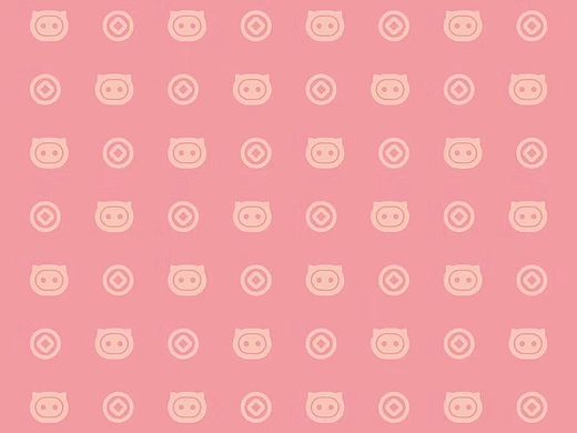 小猪MOON 动漫形象设计 原创IP衍生品设计