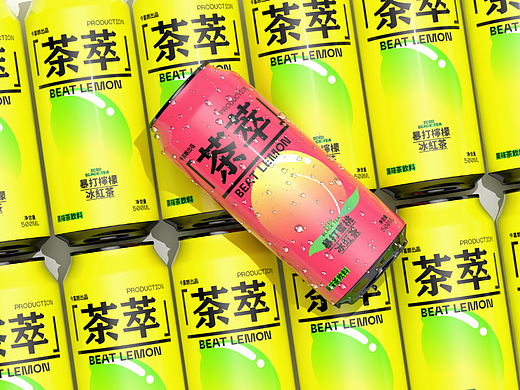 小瓶子儿 | 果味茶饮料包装