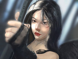 第六天頭像練習(xí)