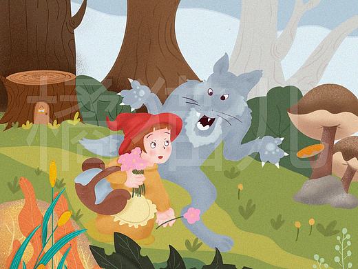 儿童插画  童话故事
