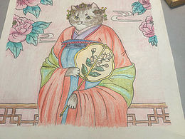 国风猫咪之春归来