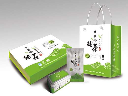 绿茶包装设计 茶叶包装