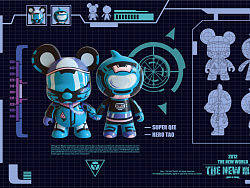 2012THE&nbsp;NEW&nbsp;WORLD淘公仔xMINIQEE比赛