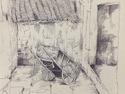 屏山寫生系列（個(gè)人主頁(yè)-ZMjgwNDUwODg=） - 創(chuàng)作習(xí)作 - 站酷設(shè)計(jì)師小馬視圖原創(chuàng)素材 - 站酷ZCOOL