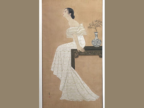 国画｜工笔   《候》