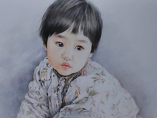 彩铅人像（个人主页-ZNDMwMzM4NjQ=） - 绘画 - 站酷设计师苑艺原创素材 - 站酷ZCOOL