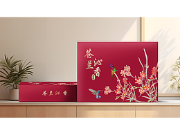 苍兰沁香 酒店年货礼盒设计