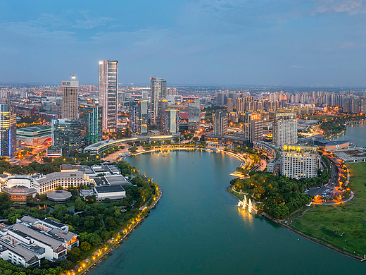 苏州独墅湖月亮湾