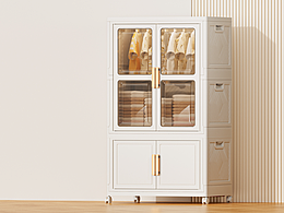 兒童衣柜產(chǎn)品渲染